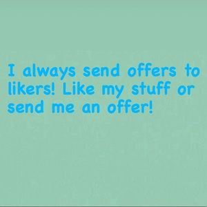 Like my stuff for 10% off and discounted shipping!